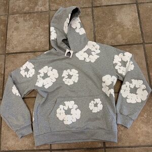 Denim Tears Cotton Wreath Hoodie Sweatshirt African Diaspora Goods Size S